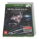 Metal Gear Ground Zeroes Xbox One Lacrado Envio Rapido!