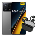 Xiaomi Poco X6 Pro 12/512 - Cinza + Fone De Ouvido Bluetooth