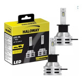 Lâmpada Farol Led H3 Automotivo Haloway 12/24v 24w 6500k