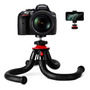 Tripode Flexible Pulpo Para Teléfono Soporte Camara Negro Tripode Flexible Pulpo Para Teléfono Soporte Camara Negro