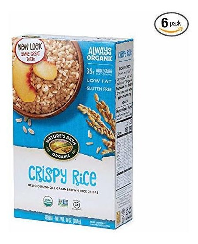 Ruta De Cereales De Arroz Crujiente De La Naturaleza, Sana, 