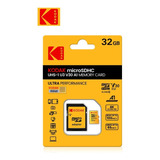 Tarjeta De Memoria Micro Sd 32 Gb / U3 Clase 10/ Kodak 
