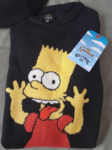 Saco De Lana Bart Marca Billabonc The Simpsons