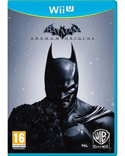 Jogo Batman Arkham Origins Nintendo Wii U Midia Fisica