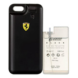 Scuderia Ferrari Black Capa iPhone Edt 25ml + Refil - Blz