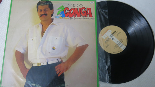 Vinyl Lp Acetato Salsa  Pedro Conga Y Su Orquesta Internacio