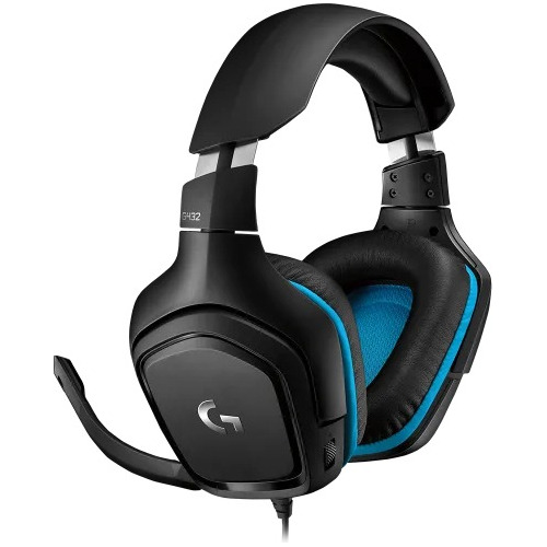 Auriculares Gaming Logitech G432 7.1 Con Micrófono Negro