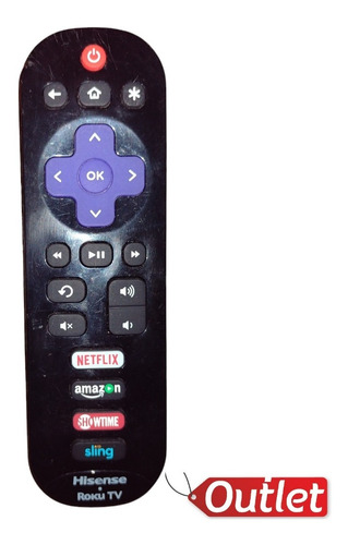 Control Remoto Original Para Smartv Apps Marca Hisense