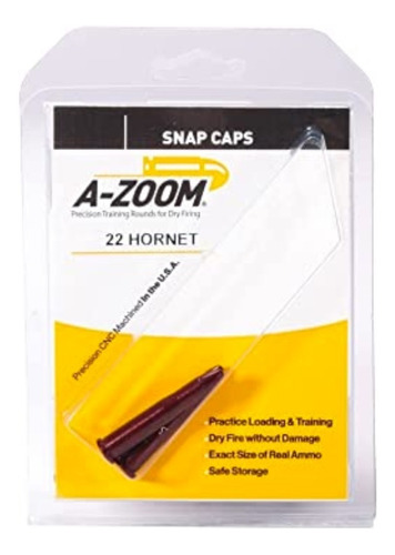 22 Hornet A-zoom Snap Caps 2pz Xtr C