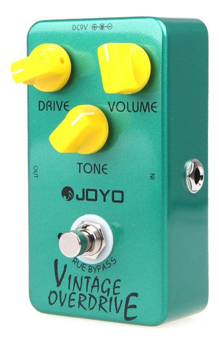 Joyo Jf-01 Vintage Overdrive Pedal De Efectos De Guitarra