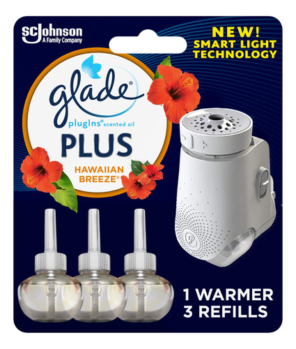 Glade Plugin Plus Kit Basico De Ambientador, Aceite Perfumad
