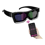 Lentes De Iluminación Led Personalizables Con Bluetooth