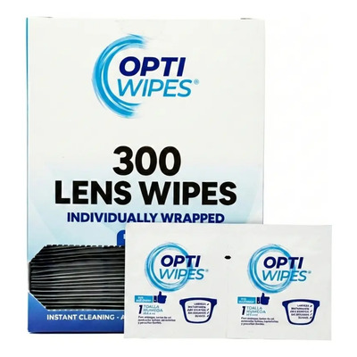 Toallitas Húmedas Limpia Lentes Pantallas Optiwipes 300 Pzs | Envío gratis