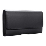 Capa Porta Celular Couro Clip De Cinto P/ Galaxy S22 Plus