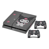 Skin Para Playstation 4 Fat Modelo (20200ps4f) Kuro