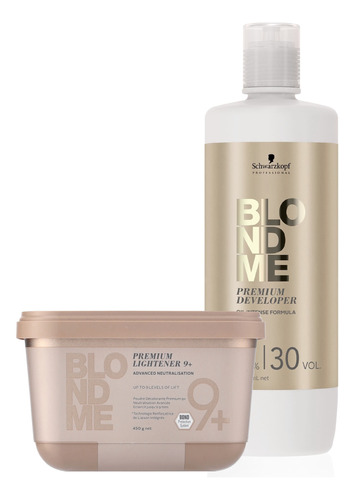 Blondme Schwarzkopf Decolorante 9+ X 450 - g a $154