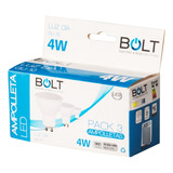 Pack 3 Ampolletas Led Gu10 4w Fria