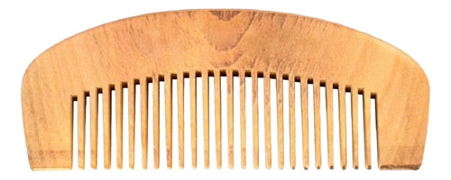 Pente De Madeira Barbeiro Barba Bigode Cabelo Anti-frizz 1un