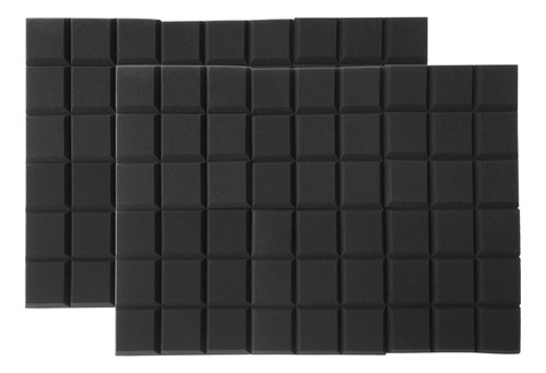 Acoustic Foam Studio, 12 Unidades, 12 X 12 X 2 Pulgadas, Par