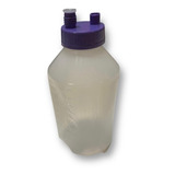 Frasco Alimentacion Enteral 500 Ml Pack X 10u Tapa Violeta