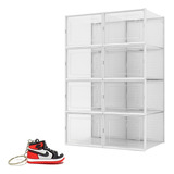 Cajas Zapatos Tenis Zapatera Organizador Snkr Air Box 8pzs M