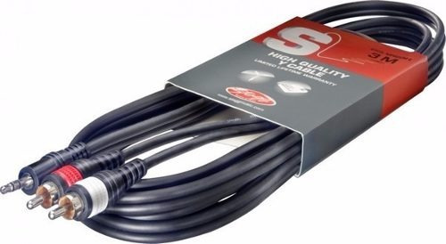 Cable Stagg Syc3/mps2cm E 2 Rca Macho - Mini Plug 3 Metros
