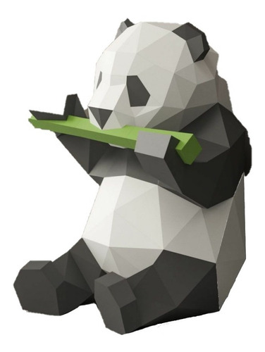 Oso Panda_panda Paper Craft Papercraft Papel Paper Pdf