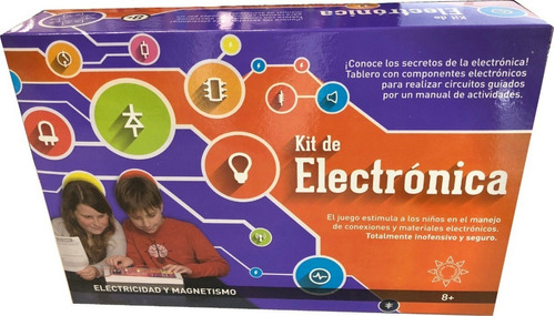 Kit De Electrónica Juego Ciencia Para Todos Armá Circuitos 