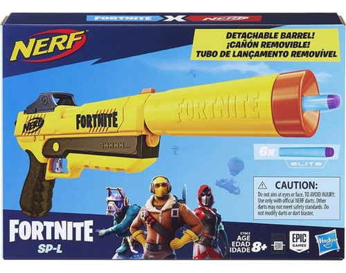 Lanca Dardos Nerf Fortnite Sp-l - E7063 - Hasbro