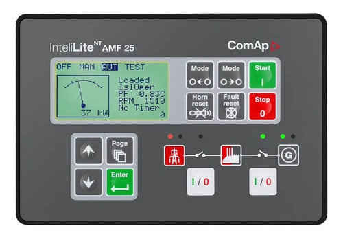 Controlador Intelilite Nt Amf 25 / Amf25 Comap Genuine 
