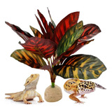 Flmoving Plantas De Decoracion De Terrario De Reptiles, Deco