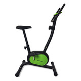 Bicicleta Fija Vert. Magnética Ranbak 407 Display+disco 2kg Color Gris Y Verde