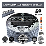 Mangueira Para Quintal Com Suporte Grafenoflex Graffite 50m