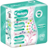 Huggies Cuidado Puro Toallitas Húmedas 3 Paquetes Con 80 C/u