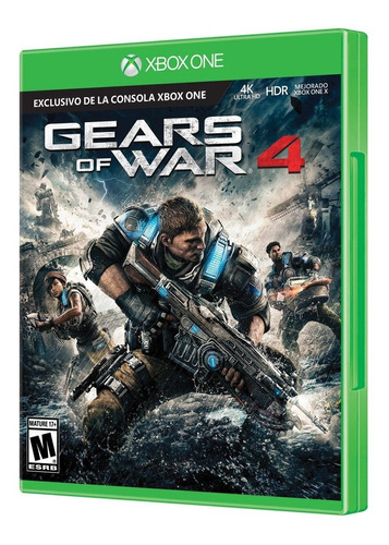 Gears Of War 4 X Box One Sin Usar Estetica De Caja 8/10