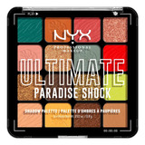 Nyx Ultimate Paradise Shock Paleta De Sombras De 16 Tonos