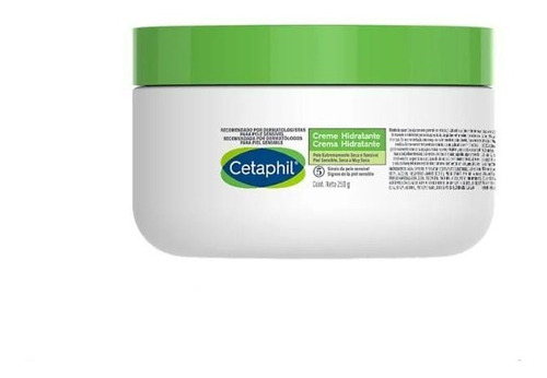 Creme Hidratante Cetaphil Pele Extremamente Seca E Sens 250g