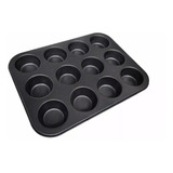 Forma Antiaderente Para Cup Cake Pao De Queijo Forno Teflon