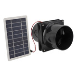 Ventilador De Escape Con Energía Solar De 10 W 12 V Para Tub