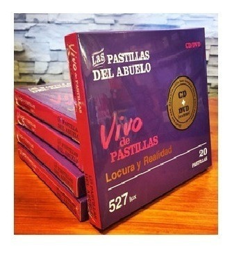 Las Pastillas Del Abuelo - Vivo Locura Y Realidad Cd + Dvd