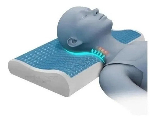 2 Almohadas Memory Gel Duo Ortopédicas Indeformables + Funda