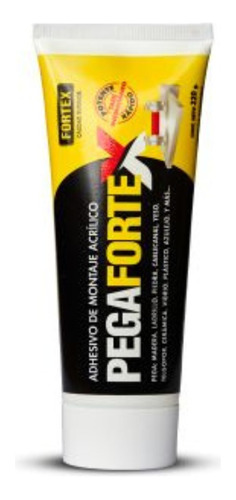 Pegamento Adhesivo De Montaje Pegafortex 220g Pegamento Adhesivo Fortex Pega Fortex