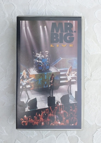 Mr. Big Live Vhs Importado Excelente Belgrano Envíos