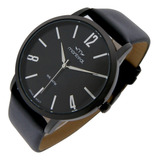 Reloj Montreal Mu719 Hombre Sumergible 30mts Cuero Sintetico