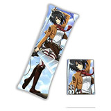 Funda De Almohada De Cuerpo De Mikasa Ackerman De Attac...