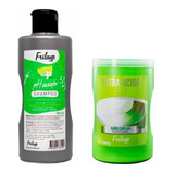 Shampoo 1lt + Mascara 1kl - Extra Acido Frilayp Post Alisado