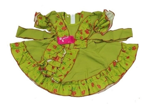 Vestido De Huasa Chinita Fiestas Patrias Talla 45, 50