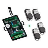 Receptor 433 Mhz  Porton  Alarma 1 Canal + 4 Controles