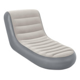 Sillón Inflable Chaise Sport Lounger Bestway Modelo 75064 Color Gris