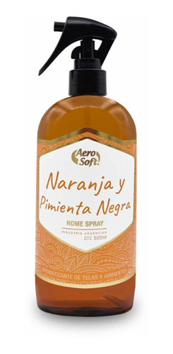 Perfumina Textiles Naranja Y Pimienta Negra Aromatizantes Y+